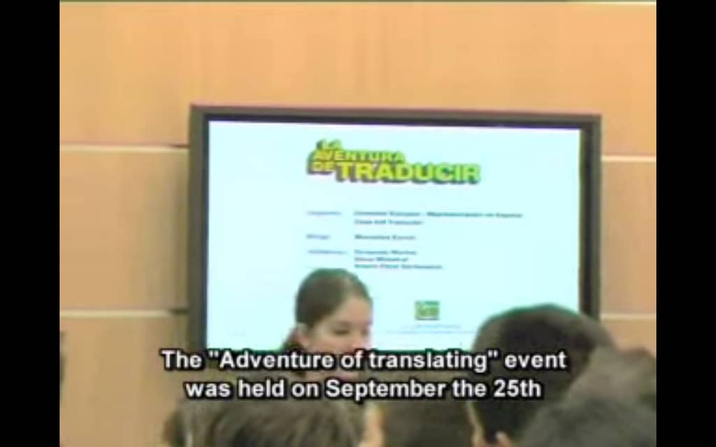 Momento del desarrollo del Taller en la sede de la Comisión Europea en Madrid, en 2008.